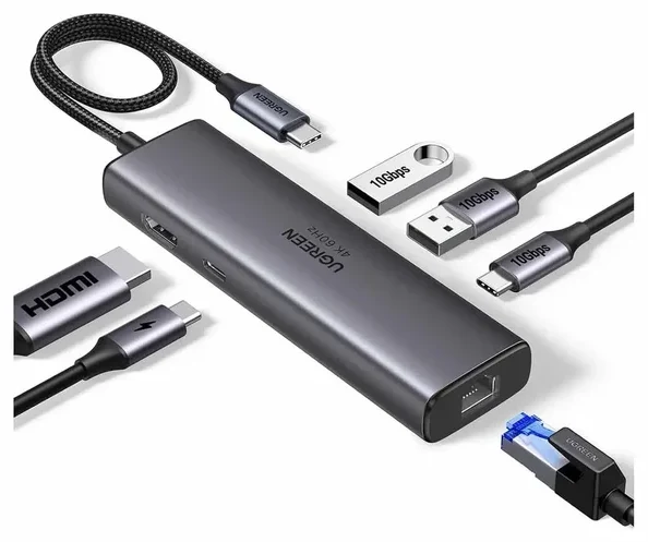 UGREEN USB-C 6-in-1 Hub reference photo