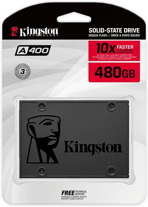 Kingston A400 480GB SSD reference photo
